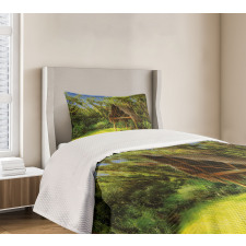 Tropic Hut Woods Bedspread Set