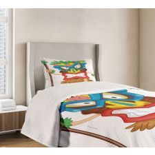 Native Costume Bedspread Set