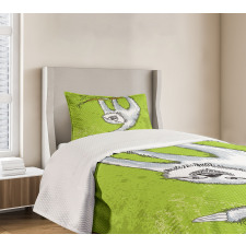 Animal Branch Bedspread Set