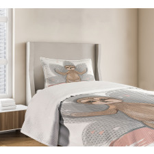 Little Sloth Meditation Bedspread Set