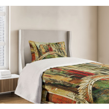 Historic Landscape Art Bedspread Set