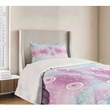 Fantasy Random Circles Bedspread Set