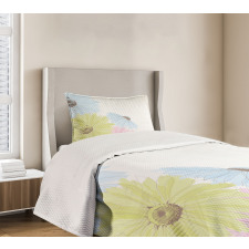 Colorful Gerbera Daisies Bedspread Set