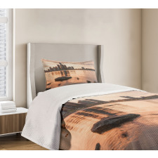 Idyllic Sunset View Bedspread Set