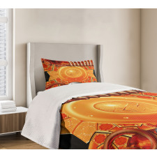 Retro Gear Technology Bedspread Set