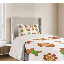 Various Cookies Bedspread Set