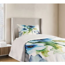 Summer Flowers Growth Bedspread Set