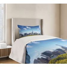 Central Park Midtown NYC Bedspread Set
