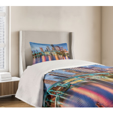 Hillsborough River USA Bedspread Set