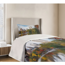 Manhattan Central Park Bedspread Set