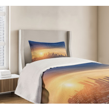 Sunrise at Los Angeles Bedspread Set