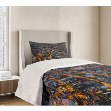 Avenues to Midtown NYC Bedspread Set