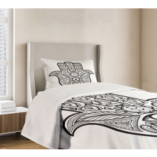 Nature Tribal Boho Art Bedspread Set