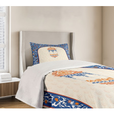 Art Style Oriental Bedspread Set