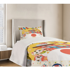 Japanese Kawai Pattern Bedspread Set