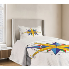 Colorful Marine Life Bedspread Set