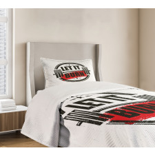 Strong Training Grunge Bedspread Set