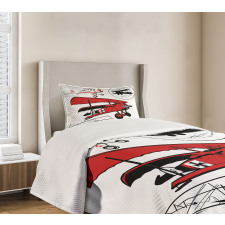 Biplanes Set Bedspread Set