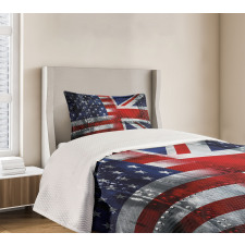 Alliance UK and USA Bedspread Set