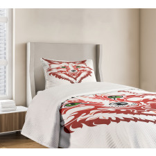 Patterned Animal Bedspread Set