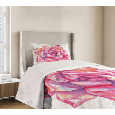 Tropical Mexican Flora Bedspread Set