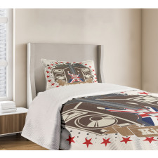 King Rock Bedspread Set