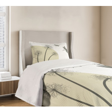 Dandelions Spring Art Bedspread Set