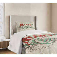 Star Snowflake Retro Bedspread Set