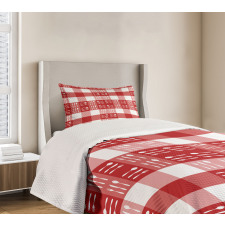 Cutlery Dining Tile Bedspread Set