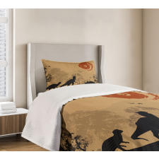 Prehistoric Wilderness Bedspread Set