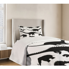 Silhouettes Predators Bedspread Set