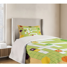 Summer Fruit Bedspread Set