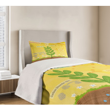 Cartoon Oxygen Sun Bedspread Set