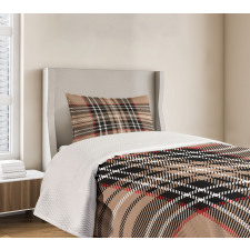 Classic British Plaid Bedspread Set