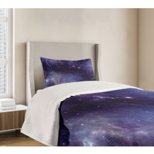 Sky Space Stars Gloomy Bedspread Set