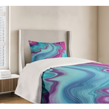 Abstract Color Formation Bedspread Set