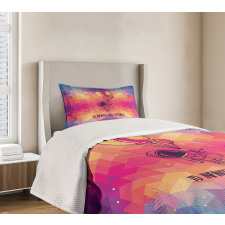 Doodle Space Man Bedspread Set