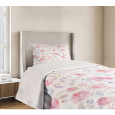 Delicate Spring Buds Bedspread Set