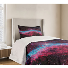 Outer Space Stars Galaxy Bedspread Set