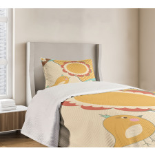 Little Birds Bedspread Set