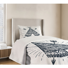 Teepee with Arrows Bedspread Set