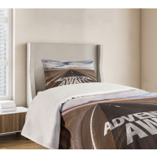 Road Trip Words Art Bedspread Set