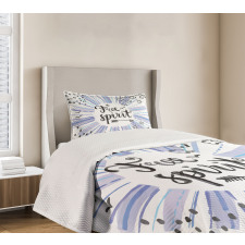 Free Spirit Star Moon Bedspread Set