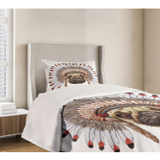 Native Style Bonnet Dog Bedspread Set