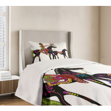 Abstract Design Bedspread Set