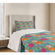 Dandelion Vibrant Spring Bedspread Set