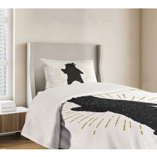 Sketch Art Tribal Bedspread Set