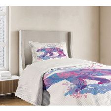 Abstract Fantasy Bedspread Set