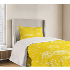 Juicy Lemons Bedspread Set