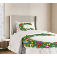 Celebration Design Bedspread Set